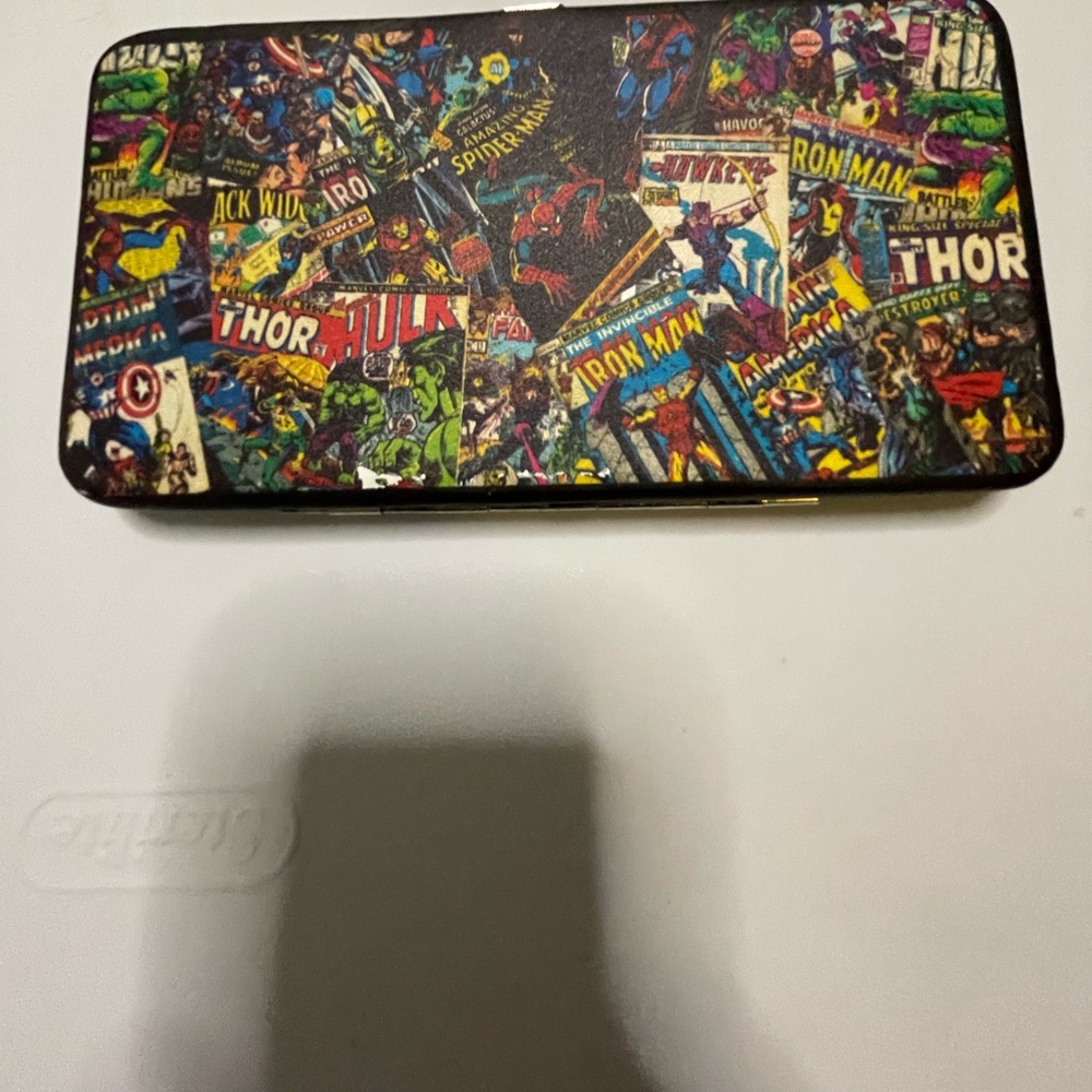 Marvel Multicolor Comic Book Wallet - Picture 2 of 8